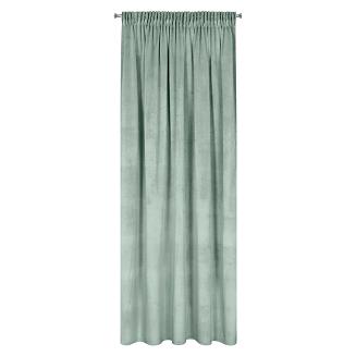 Zasłona gotowa na taśmie MELANIE 140x270 Eurofirany jasnomiętowy