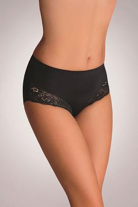 Figi damskie modelujące z wyoskim stanem Vanda Eldar czarne