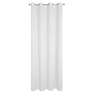 Firana gotowa na przelotkach LILY 140x250 Eurofirany biały