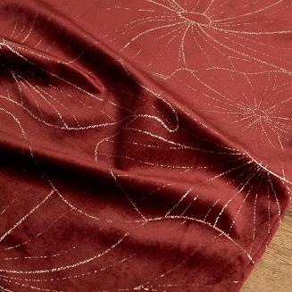 Obrus dekoracyjny BLINK 35x140 Eurofirany ceglany