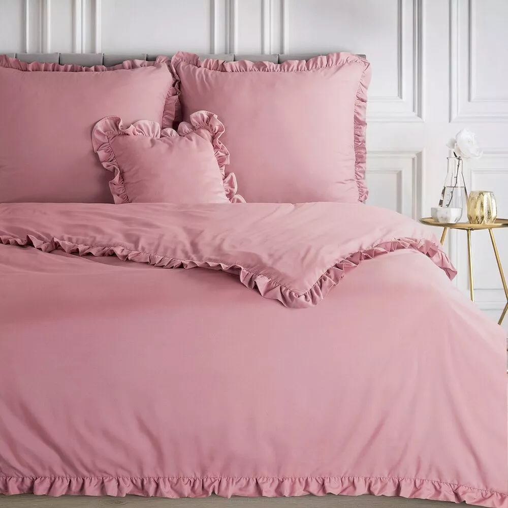 Pościel z mikrowłókna MI 220x200 Design91 różowy