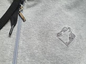 Dres męski LUNA kod 890 szary melanż