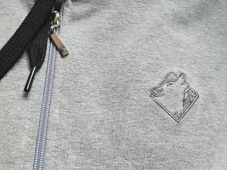 Dres męski LUNA kod 890 szary melanż