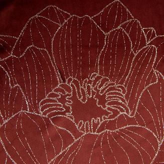 Obrus dekoracyjny BLINK 35x220 Eurofirany ceglasty