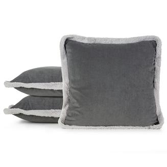 Poszewka dekoracyjna świąteczna Eurofirany stalowy