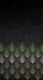 Zasłona gotowa na przelotkach ANGELINA 140x250 Eurofirany czarny/oliwkowy