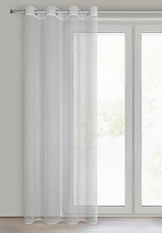 Firana gotowa na przelotkach ABI 140x250 Eurofirany biały