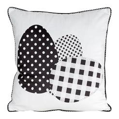 Poszewka dekoracyjna WIOSNA 45x45 Eurofirany czarny