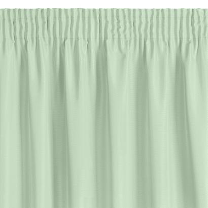 Zasłona gotowa na taśmie RITA 140x270 Eurofirany jasnozielona