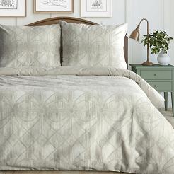 Pościel bawełniana ADELL 160x200 Eurofirany beżowy