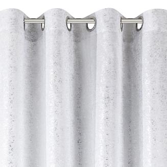 Firana gotowa na przelotkach GAJA 140x250 Eurofirany biały