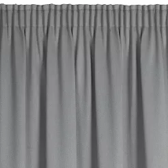 Zasłona gotowa na taśmie CARLO 130x300 Eurofirany srebrny