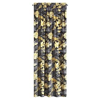 Zasłona gotowa na taśmie BLER 140x270 Eurofirany żółty