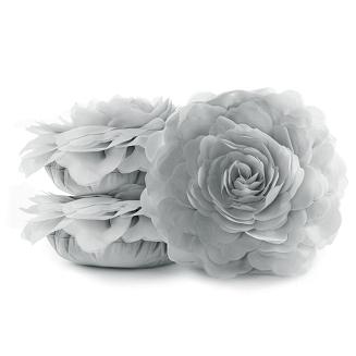 Poszewka dekoracyjna FLORES 40 Eurofirany srebrny