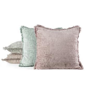 Poszewka dekoracyjna ADIA 45x45 Eurofirany srebrny