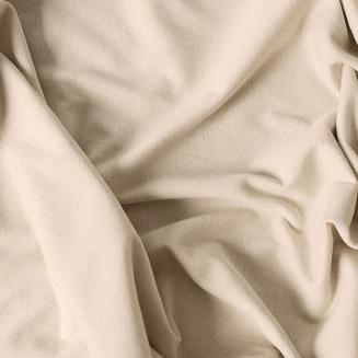 Prześcieradło jersey z gumką 140x200 DREAMY PREMIUM beżowe