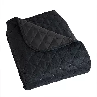 Narzuta dekoracyjna JODEŁKA 170x210 pikowana czarna