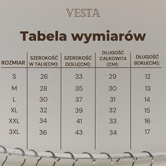 Figi damskie z wysokim stanem modelujące Vesta Eldar beżowe