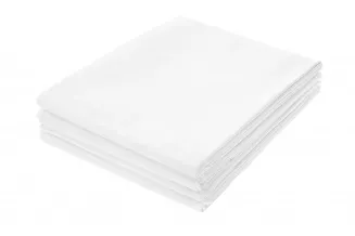 białe prześcieradło hotelowe standard 240x260