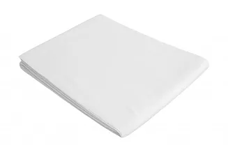 białe prześcieradło hotelowe standard 240x260