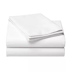 białe prześcieradło hotelowe standard 240x260