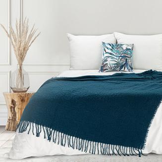 Koc narzuta BELA 150x180 Eurofirany granatowy