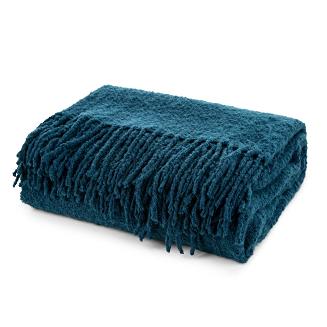 Koc narzuta BELA 150x180 Eurofirany granatowy