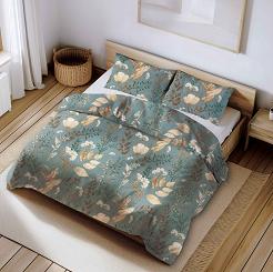 Pościel z kory 180x200 szałwiowa roślinna oaza