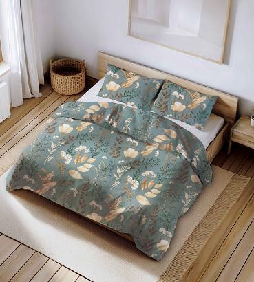 Pościel z kory 180x200 szałwiowa roślinna oaza