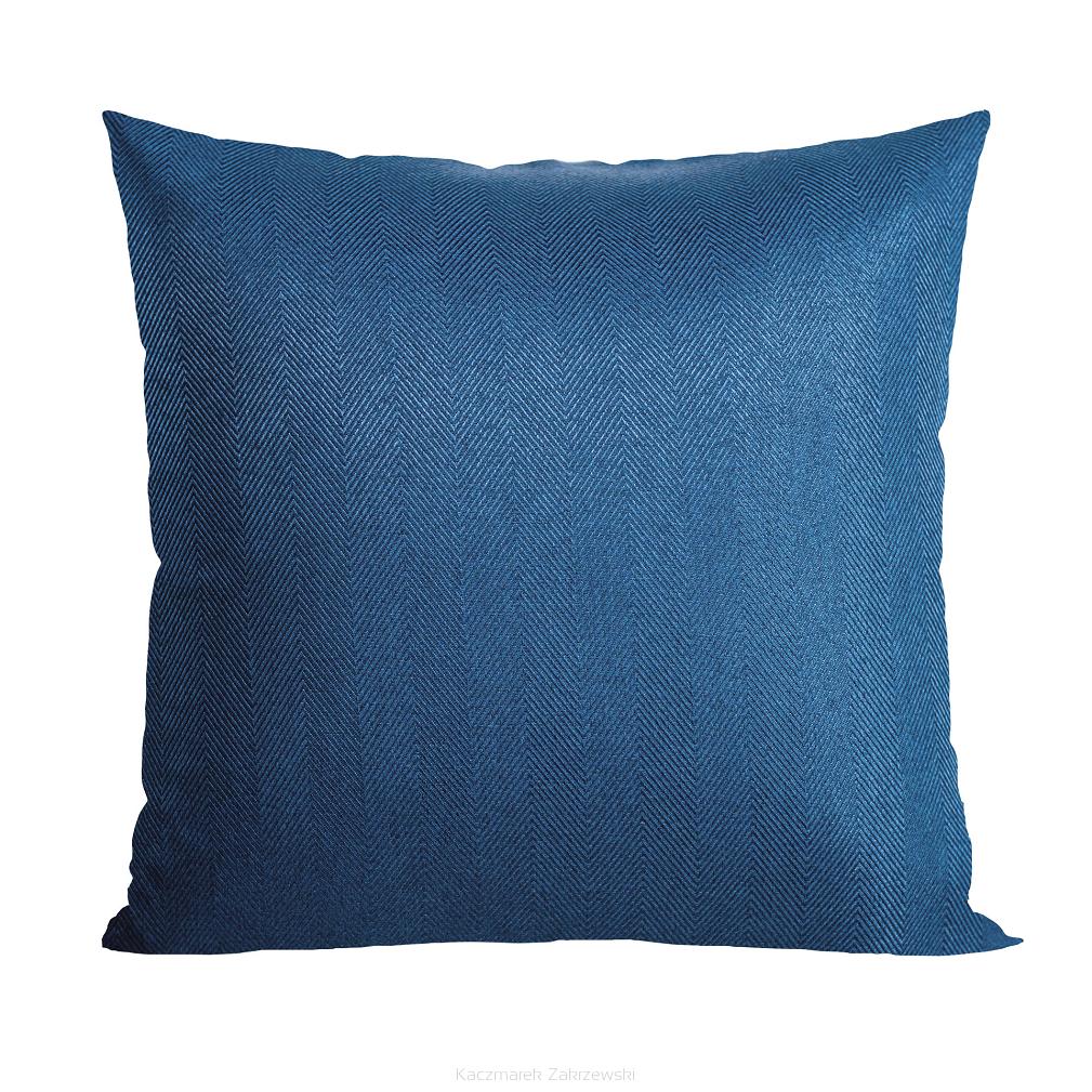 Poszewka dekoracyjna JODEŁKA 40x40 niebieska