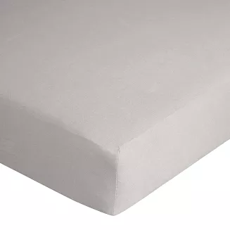 Prześcieradło jersey z gumką  200x220 Design91 jasnoszary