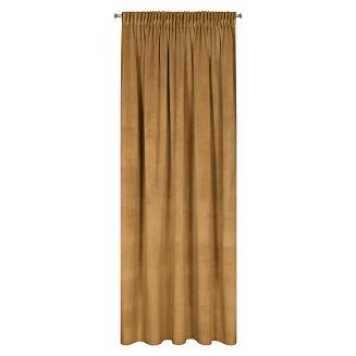 Zasłona gotowa na taśmie MELANIE 140x270 Eurofirany złoty