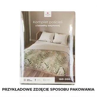 FELINA Komplet pościeli z bawełny satynowej 220x200cm 100088/SAT/000/220200/1