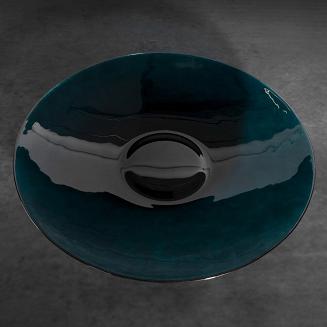 Patera dekoracyjna LILI6 Eurofirany turkusowy