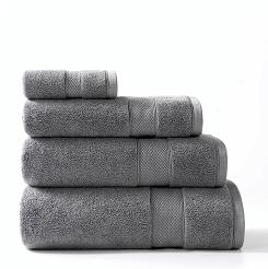 Ręcznik bawełniany Leo 70x140 szary