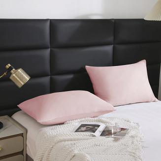 Poszewka satyna bawełniana SIN 50x60 pudrowa