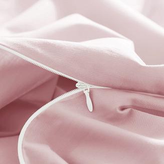 Poszewka satyna bawełniana SIN 50x60 pudrowa