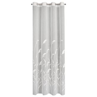 Firana gotowa na przelotkach ABBIE 140x250 Eurofirany kremowy