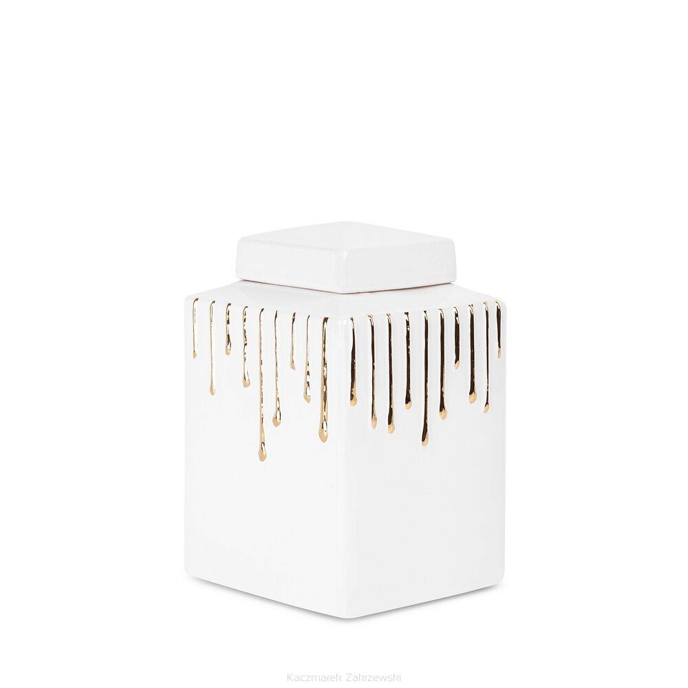 Pojemnik dekoracyjny LUIS Eurofirany biały