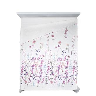 Narzuta dekoracyjna FLOWER biały