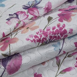 Narzuta dekoracyjna FLOWER biały