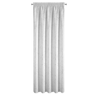 Zasłona gotowa na taśmie MARLENE 140x270 Eurofirany biały