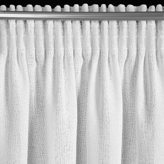 Zasłona gotowa na taśmie MARLENE 140x270 Eurofirany biały