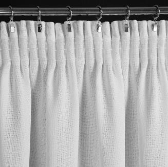 Zasłona gotowa na taśmie MARLENE 140x270 Eurofirany biały