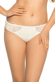 Brazyliany damskie z koronką Chantal 534 ecru