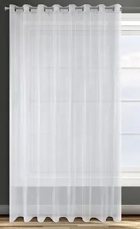 Zasłona gotowa na przelotkach ALEXA 350x250 Design91 biały