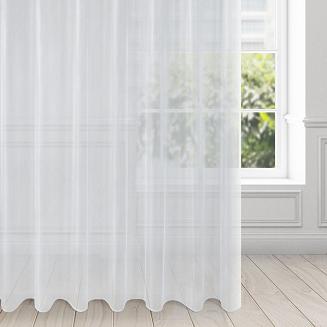Zasłona gotowa na przelotkach ALEXA 350x250 Design91 biały