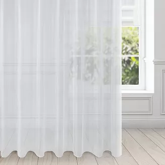 Zasłona gotowa na przelotkach ALEXA 350x250 Design91 biały