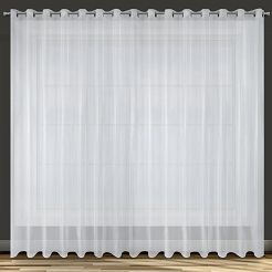 Firana gotowa na przelotkach ALEXA 350x250 Design91 biała