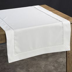 Obrus dekoracyjny MADELE 70x150 Eurofirany biały
